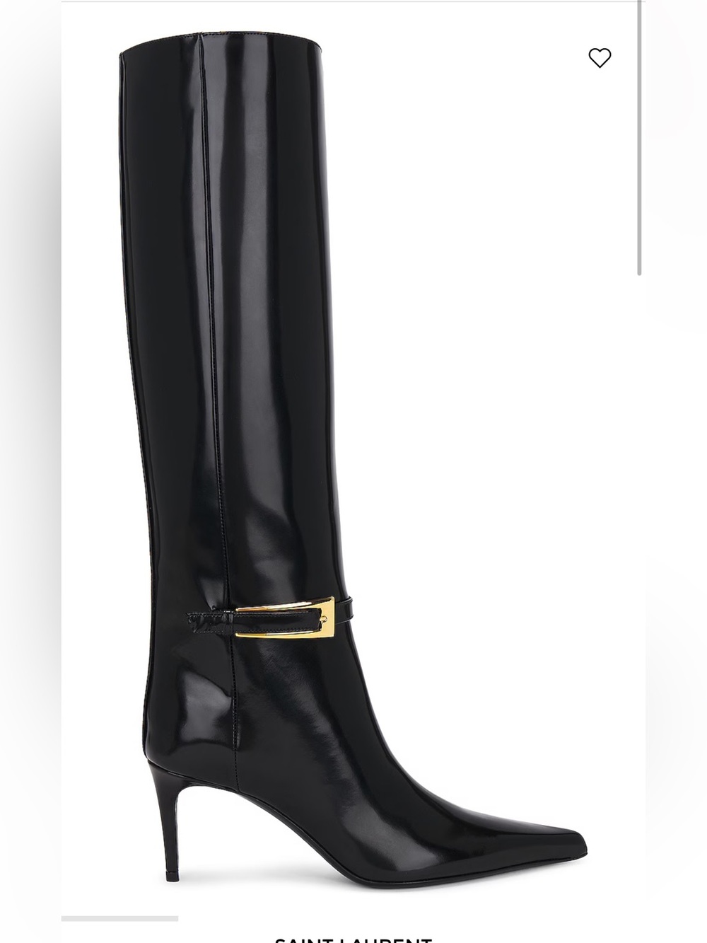 New in box -Unused SAINT LAURENT
Lee Buckle Boot size 38
